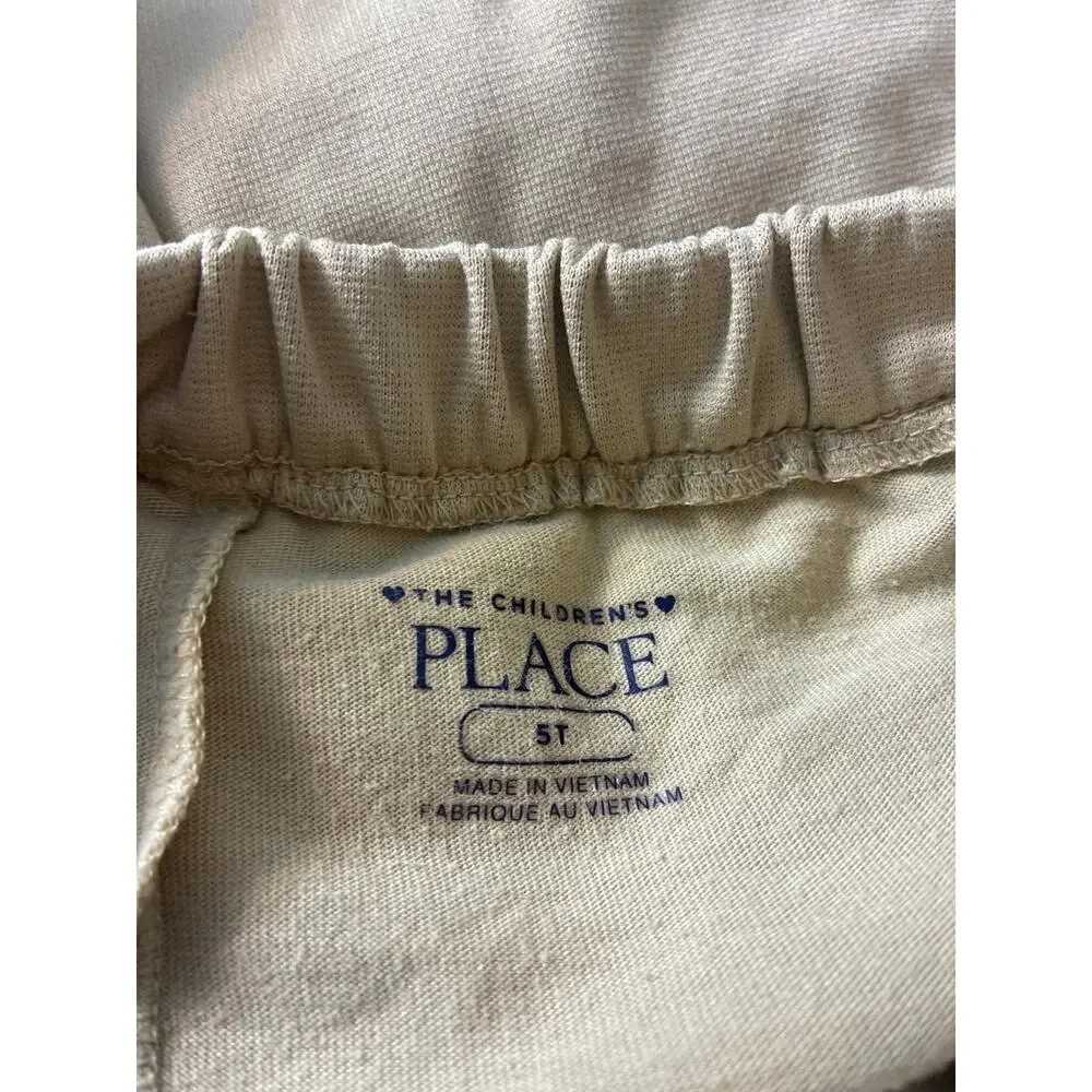 The Children’s Place Khaki Skort Uniform Girls 5T School Skirt